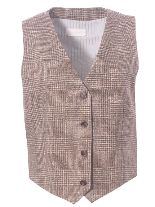 Gilet check CIRCOLO 1901 | FD3675CORTE